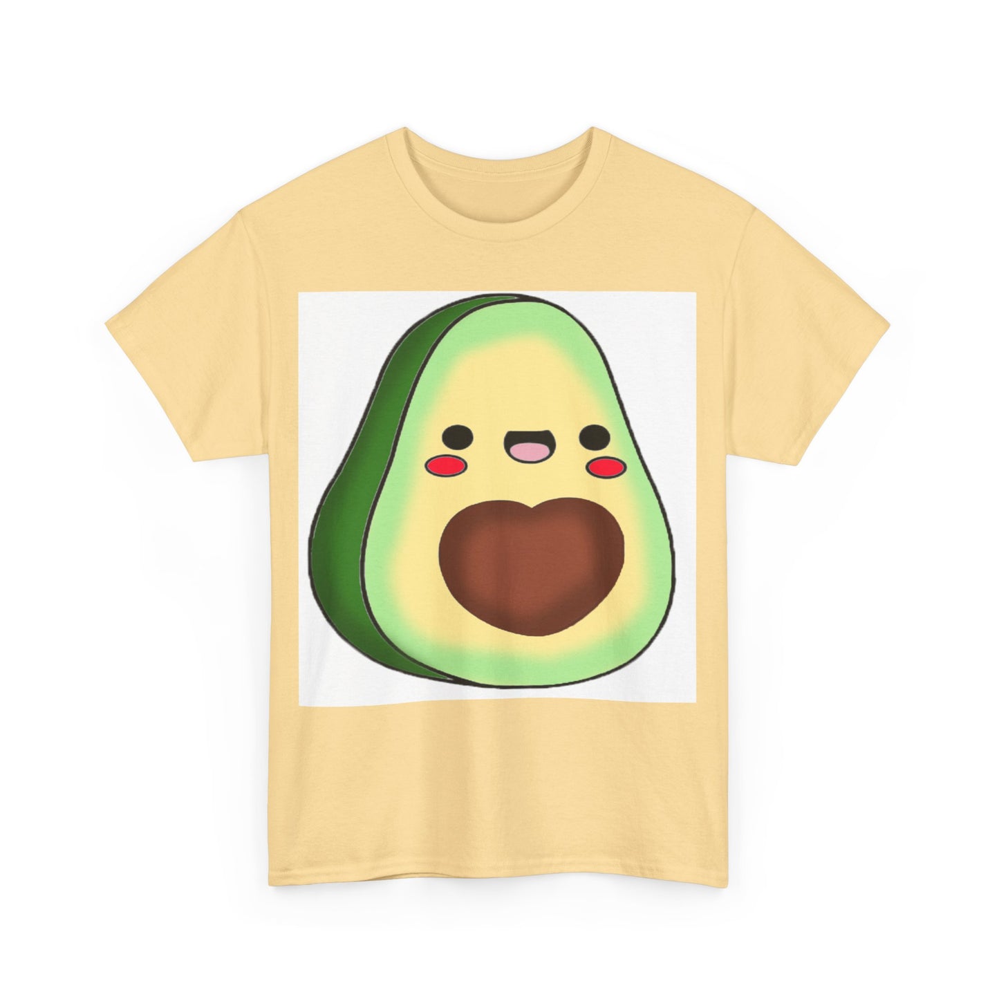 Avocado Unisex Heavy Cotton T-Shirt Available in Sizes S to 5XL