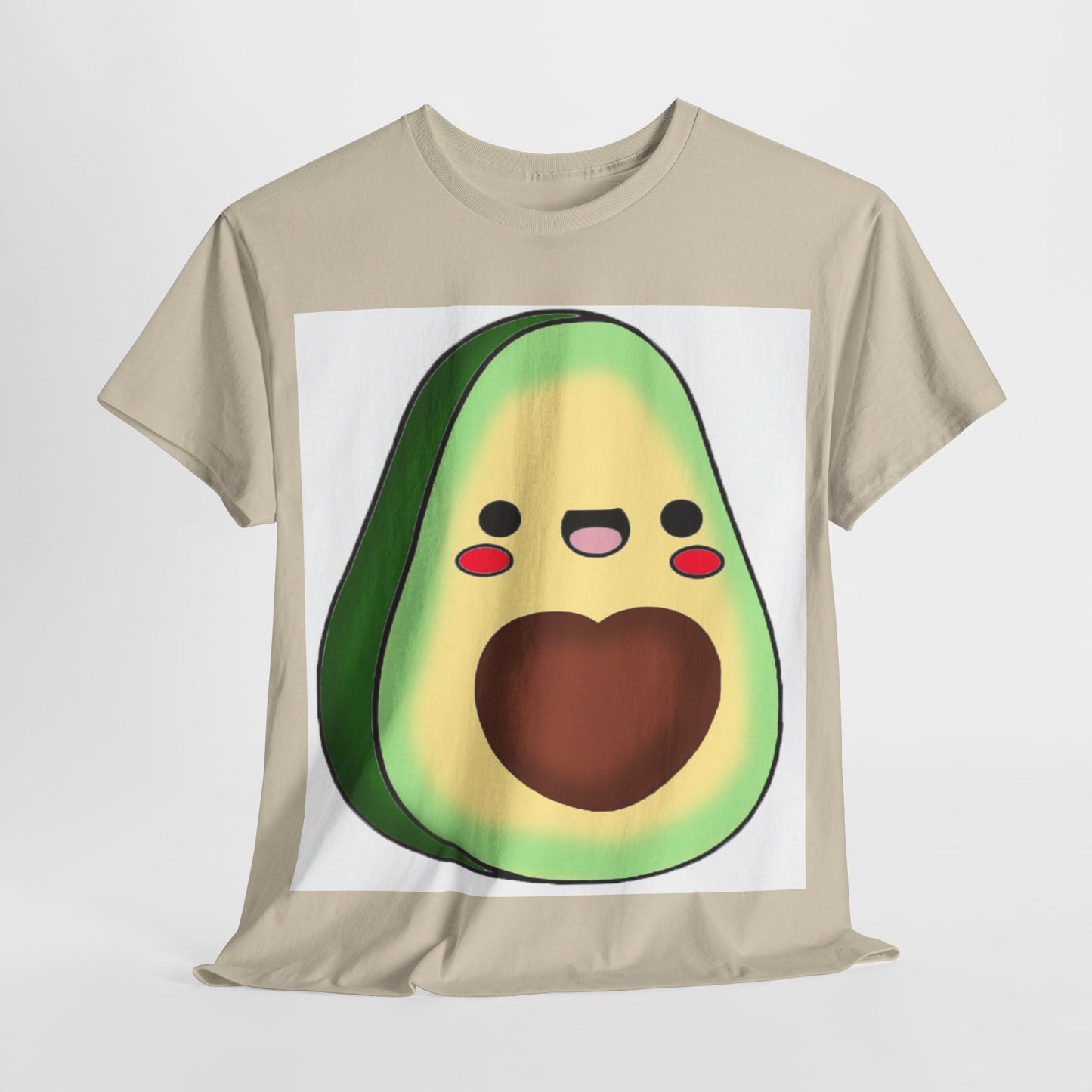 Avocado Unisex Heavy Cotton T-Shirt Available in Sizes S to 5XL