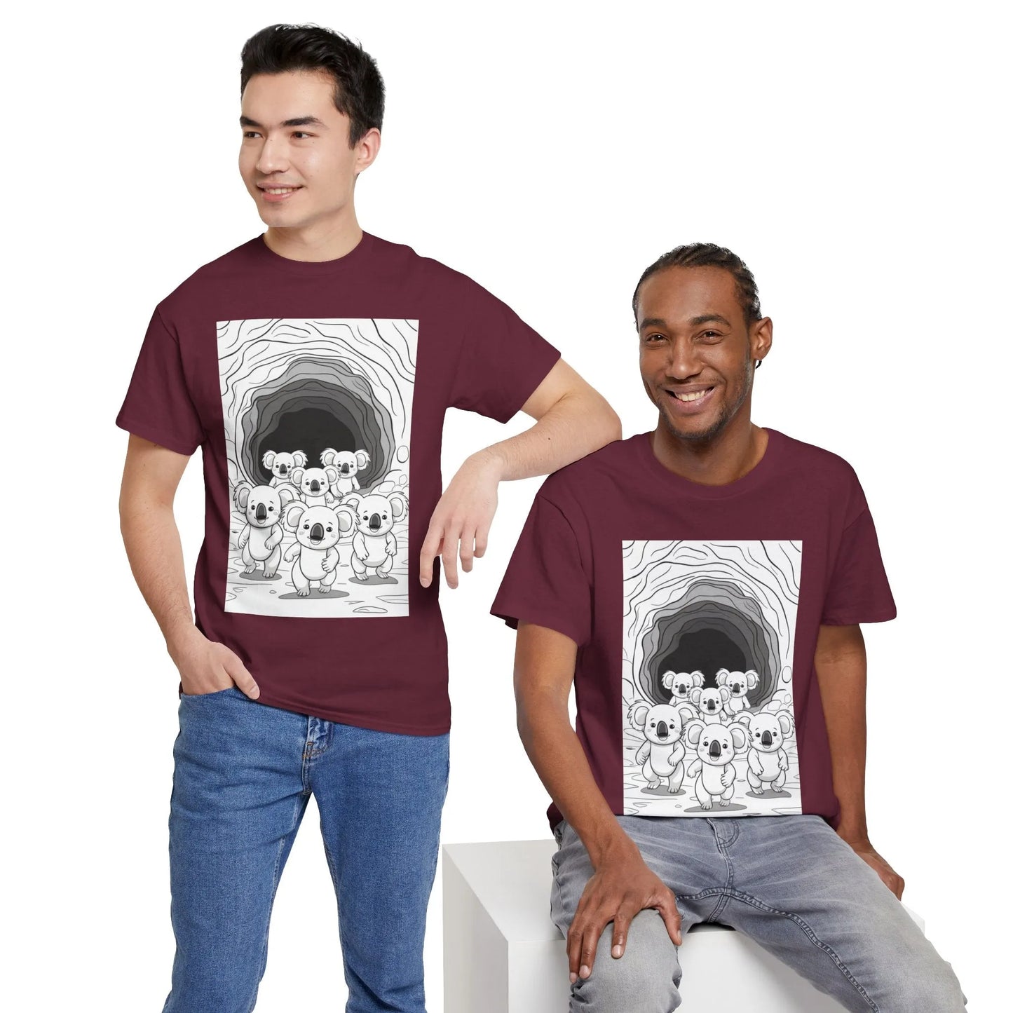 Unisex Heavy Cotton Tee for Casual Fashion and Custom Printing