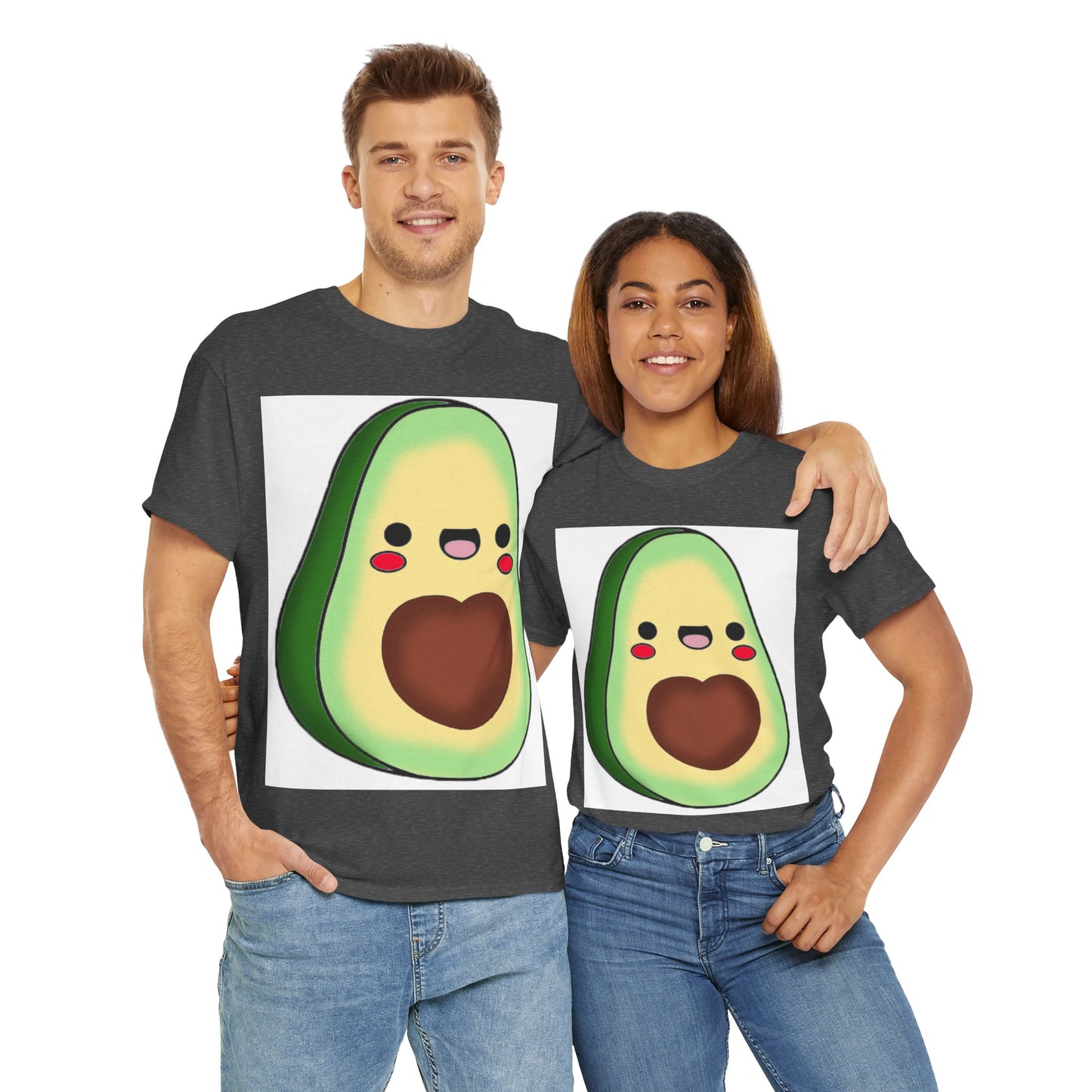 Avocado Unisex Heavy Cotton T-Shirt Available in Sizes S to 5XL