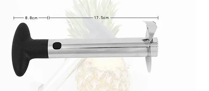 Stainless Steel Pineapple Peeler Slicer Corer Kitchen Tool Easy to Use Fruit Cutter