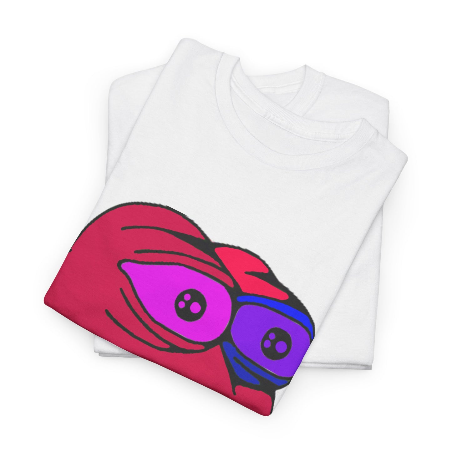 Frog Unisex Heavy Cotton Tee for Men and Women in Multiple Sizes