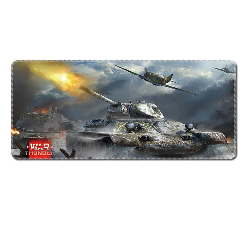 Large Extended Gaming Mouse Pad with Stitched Edges 31.5 x 15.7 Large Keyboard Pad Non Slip Waterproof Rubber Base