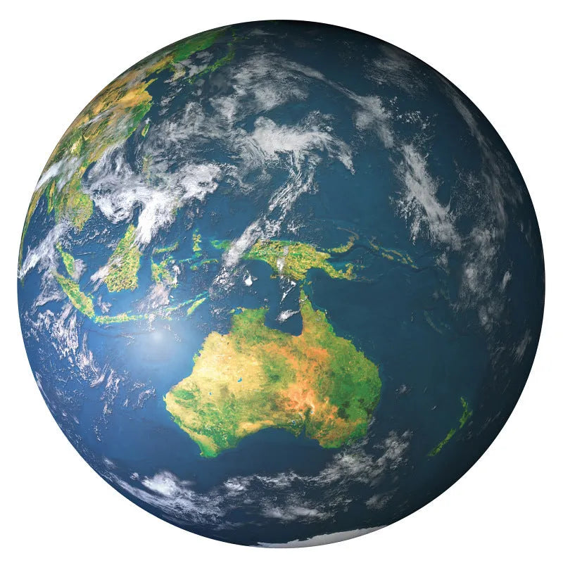 Moon Earth Jigsaw Puzzle 1000 Pieces Large Round Space Design Fun Challenging Gift