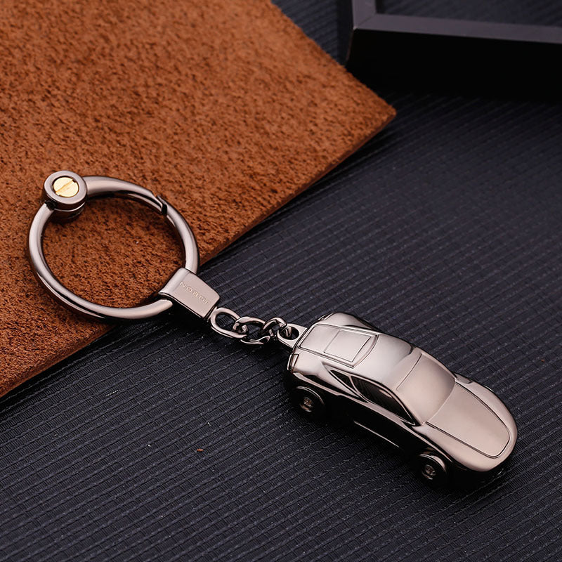 Heart-Shaped Keychain – Fashionable Couple Car Key Pendant for Unisex