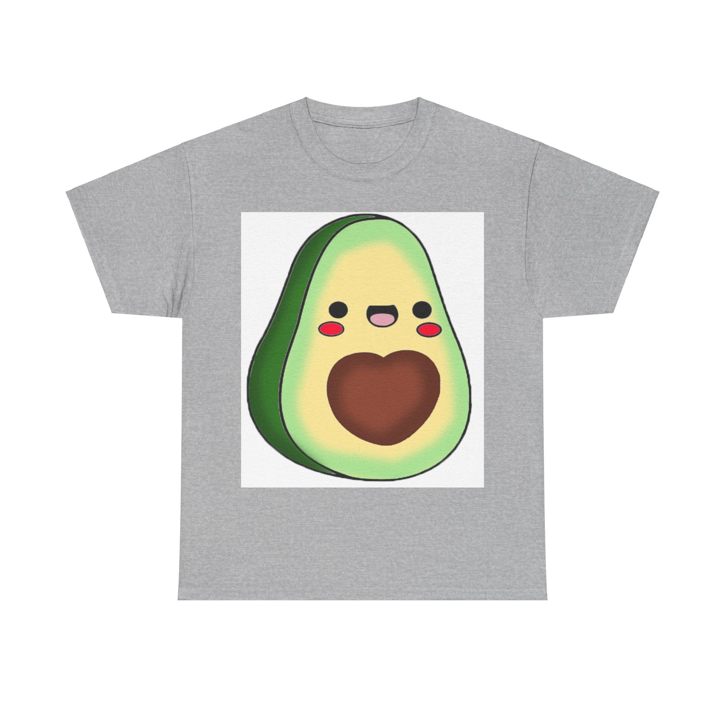 Avocado Unisex Heavy Cotton T-Shirt Available in Sizes S to 5XL