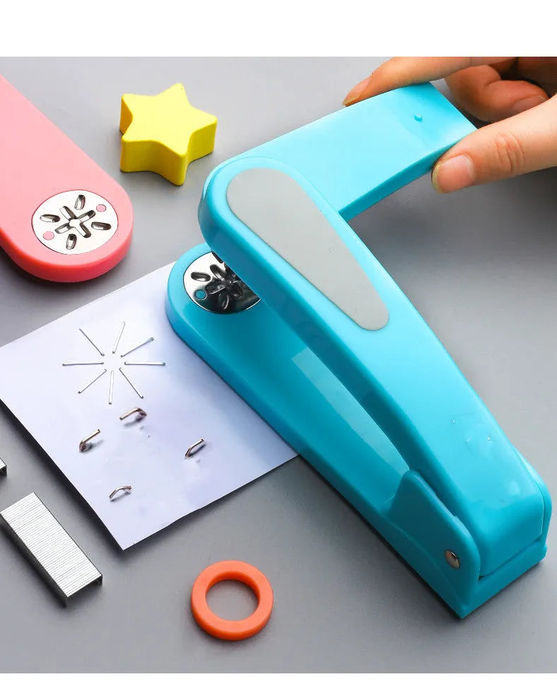 Rotatable Stapler For Students 360 Degree Binding Tool With Multiple Directions And Sheet Capacity