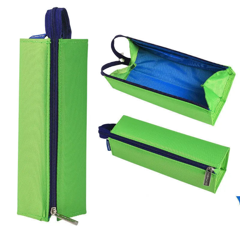 Large Capacity Female Pencil Case in Various Colors and Patterns