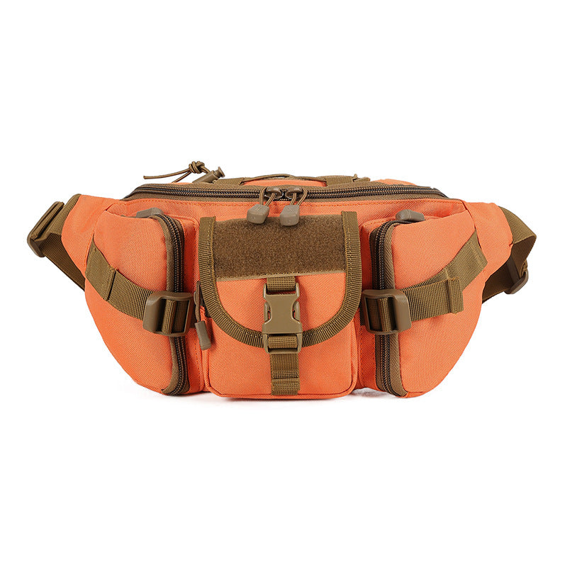 Tactical Fanny Pack Waist Bag Hip Belt Outdoor Fishing Bumbag with Water Bottle Pocket Holde Outdoor military fan tactical belt bag