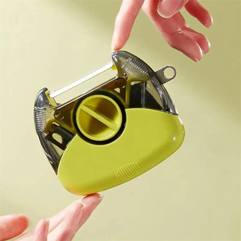 3 In 1 Stainless Steel Peeler Shredder Manual Vegetable Fruit Cutter Multifunctional Scraper Kitchen Tool