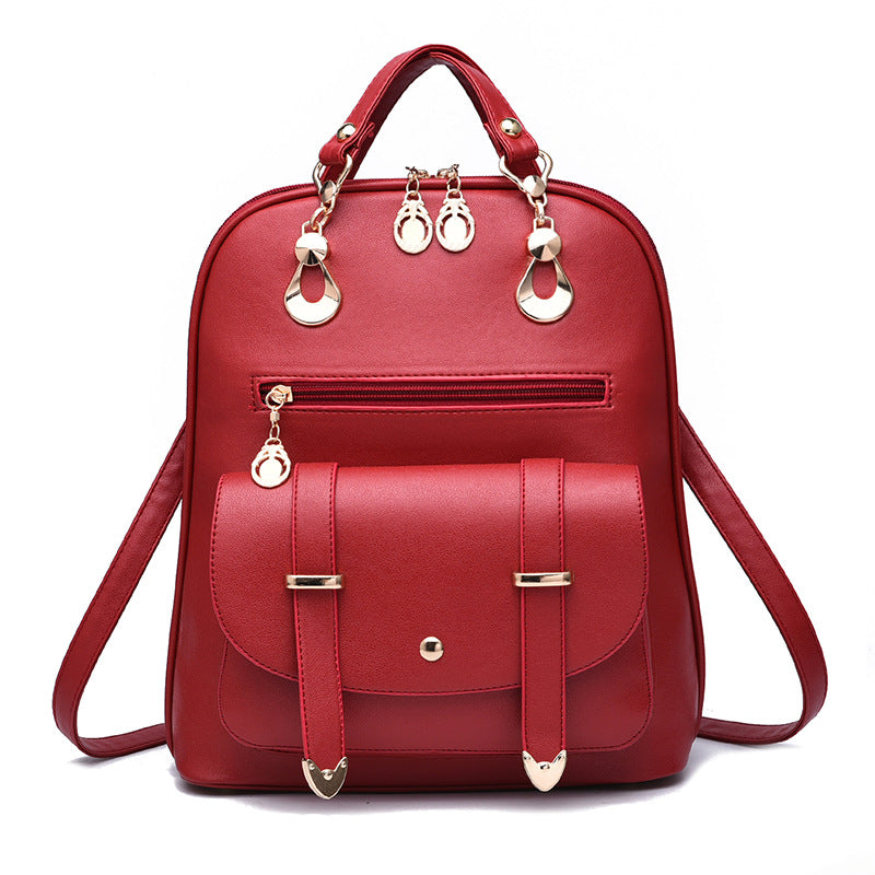 Women Backpack Purse, PU Leather Anti-theft Casual Shoulder Bag , Satchel Bag