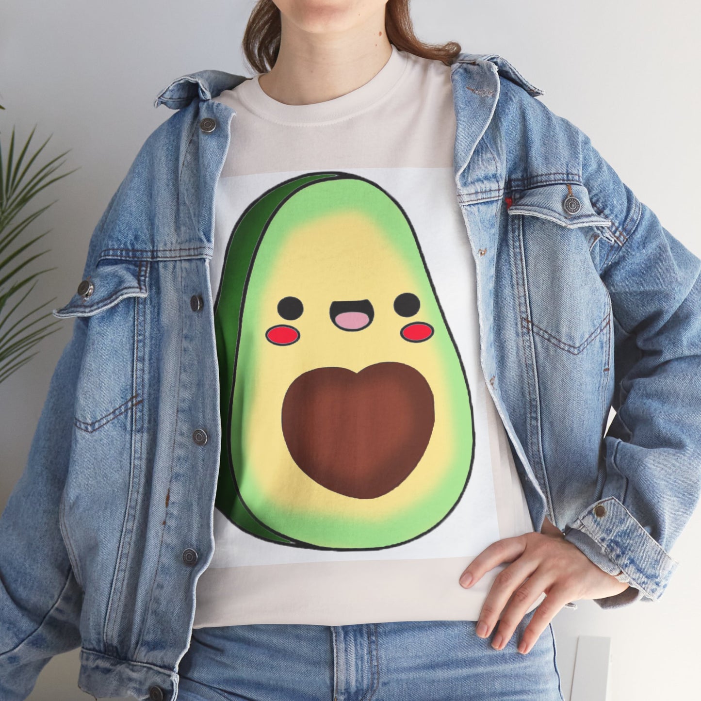 Avocado Unisex Heavy Cotton T-Shirt Available in Sizes S to 5XL