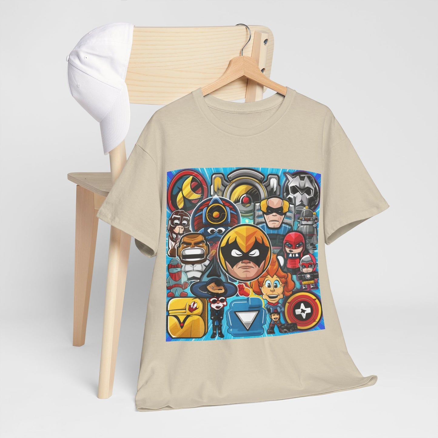 Unisex Heavy Cotton Tee for Casual Fashion and Personalized Designs