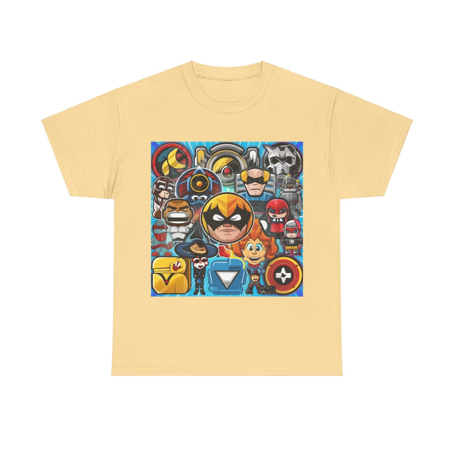 Unisex Heavy Cotton Tee for Casual Fashion and Personalized Designs