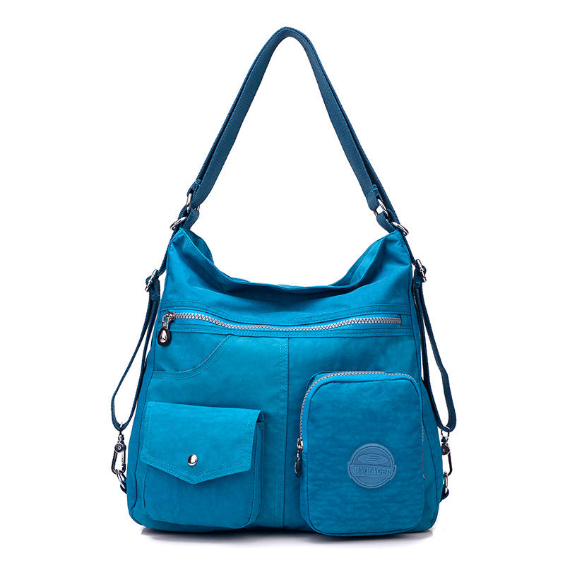 Luxury Women's Designer Crossbody Bag – Large Capacity Waterproof Nylon Tote Shoulder Bag