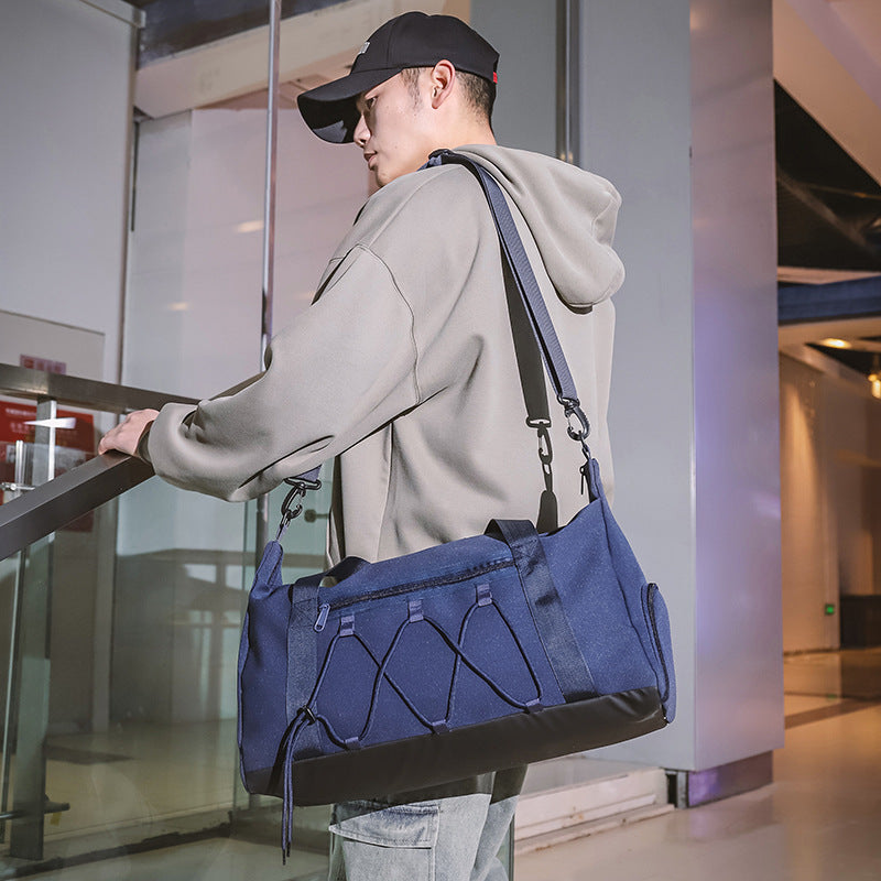Large Capacity Denim Underarm Tote Bag – Stylish and Practical for Leisure TravelStyle