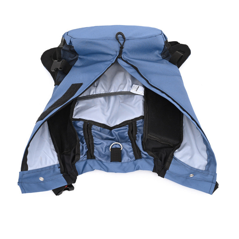 Dog Outing Carry Bag Pet Backpack – Breathable, Waterproof, and Wear-Resistant Backpack for Pet Travel