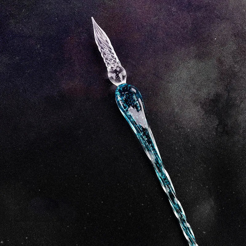 Creativity Luminous Glass Pen Crystal Dip Pen Handmade Writing Instrument