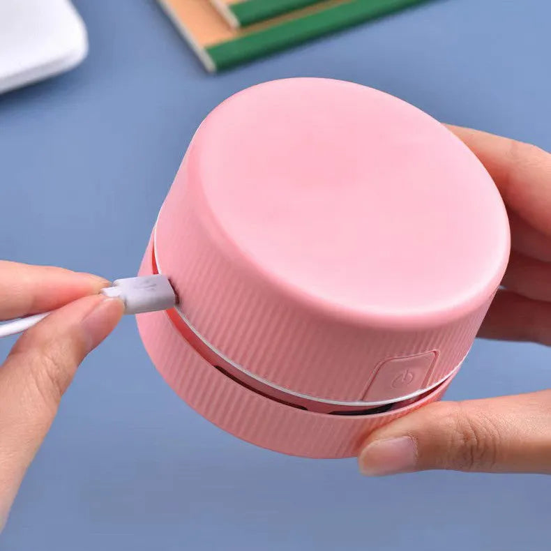 Portable Pencil Eraser Chip Soot Cleaner Mini Handheld Vacuum Cleaner