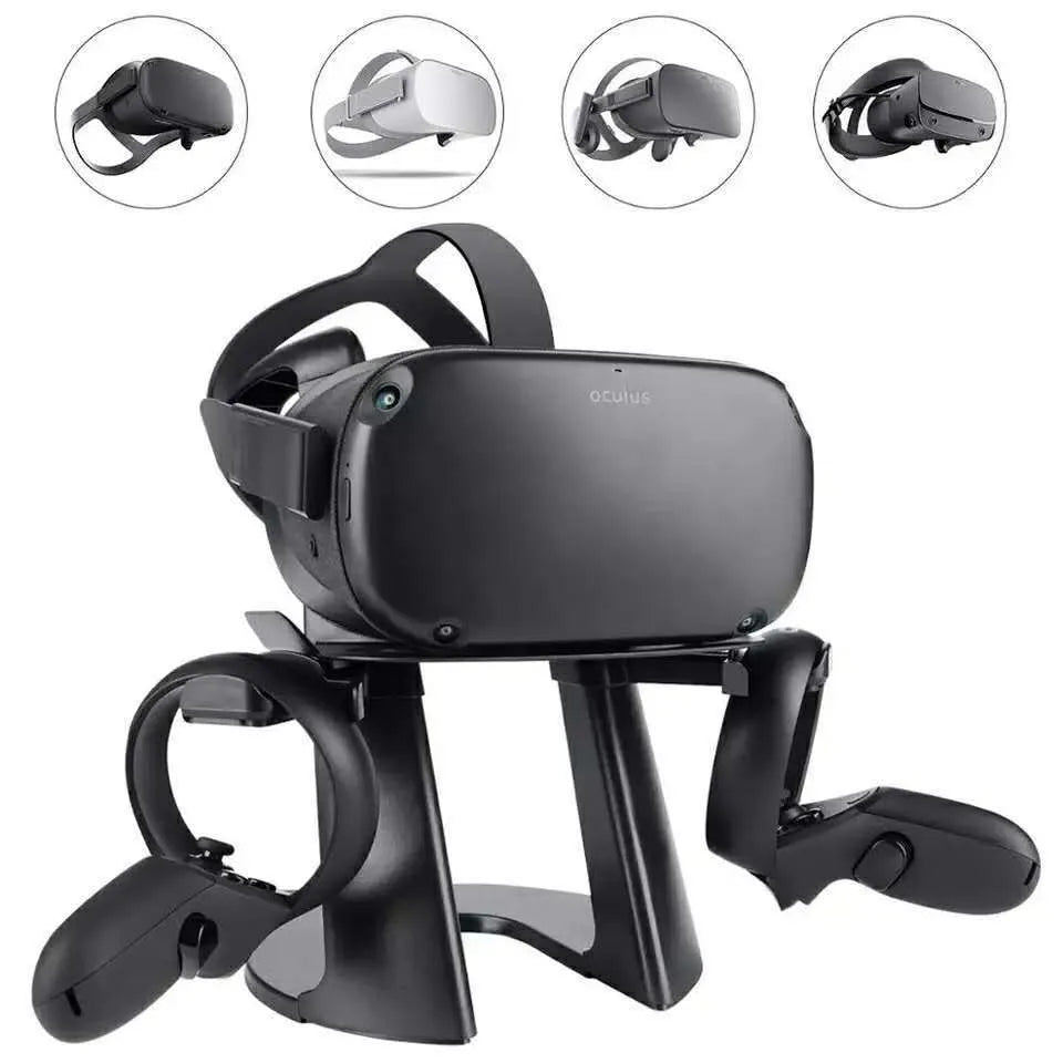 Stand Holder Compatible With Quest 3 Quest 2 Pico 4 Vision Pro For PSVR 2 Universal VR Headset Display Dock Stable Bracket Storage Round Base