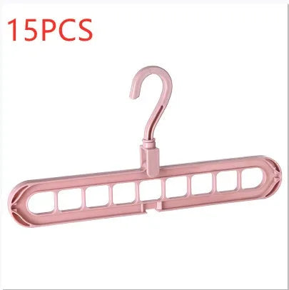 9 Hole Clothes Hanger Organizer Space Saving Wardrobe Solution