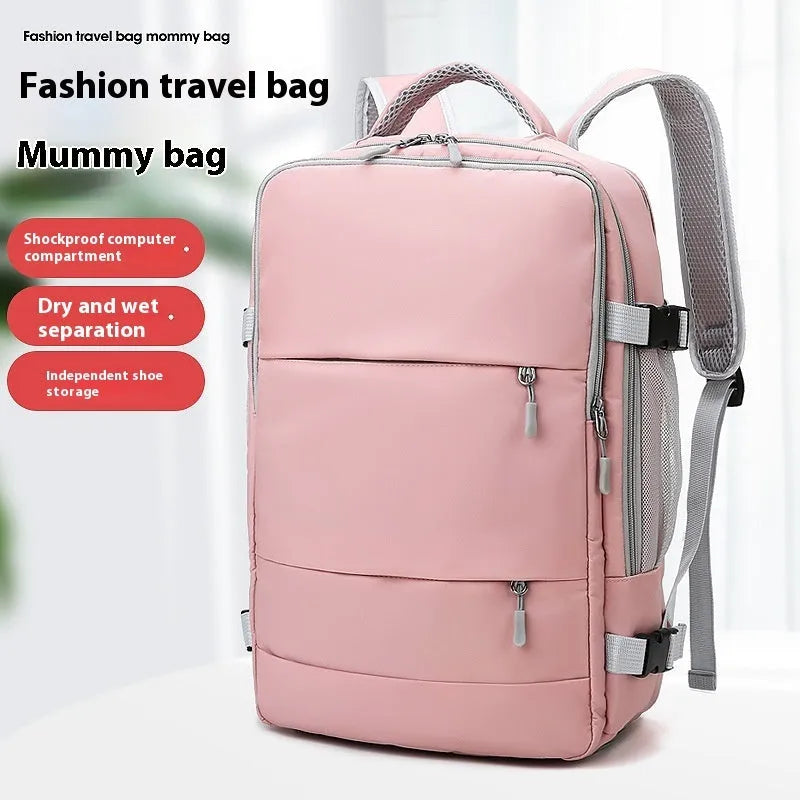 Travel Backpack for Women Large Capacity Oversized Lightweight Short Trip Bag