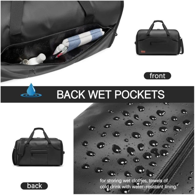 Convertible Folding Travel Bag Multi-Function Urban Simplicity Bag for Leisure Travel