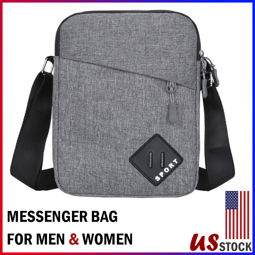 Men's Messenger Bag Crossbody Fanny Pack – Lightweight Small Backpack Shoulder Bag for Travel, School & Daily Use