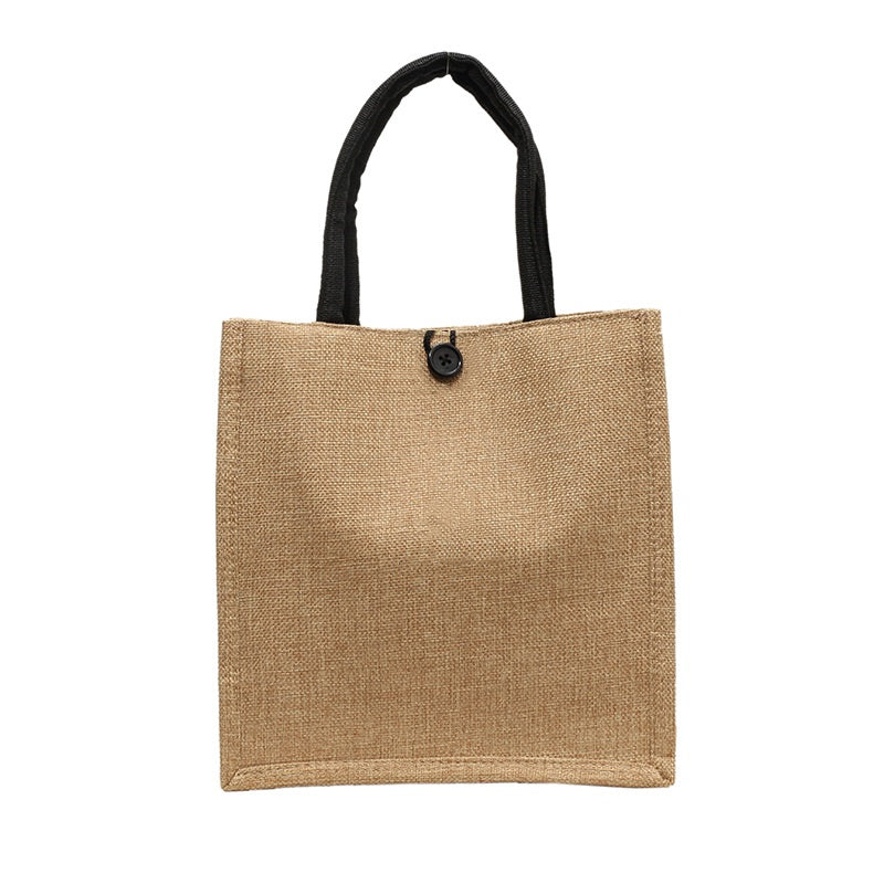Canvas Bag Female Capacity Linen Handbag