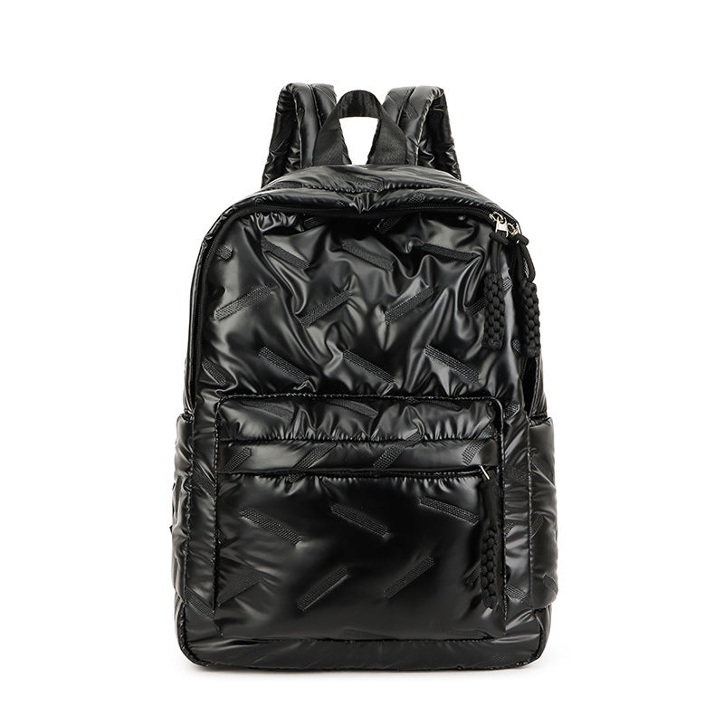 Fashion Large Capacity Backpack – Urban Simplicity Design with Breathable Nylon Material