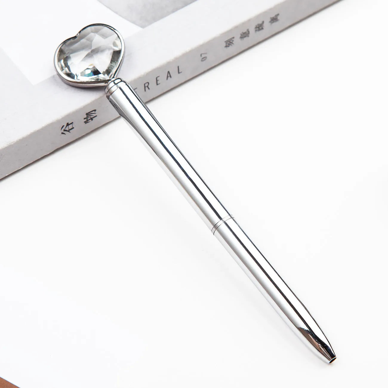 Creative Crystal Love Ball Diamond Metal Pen