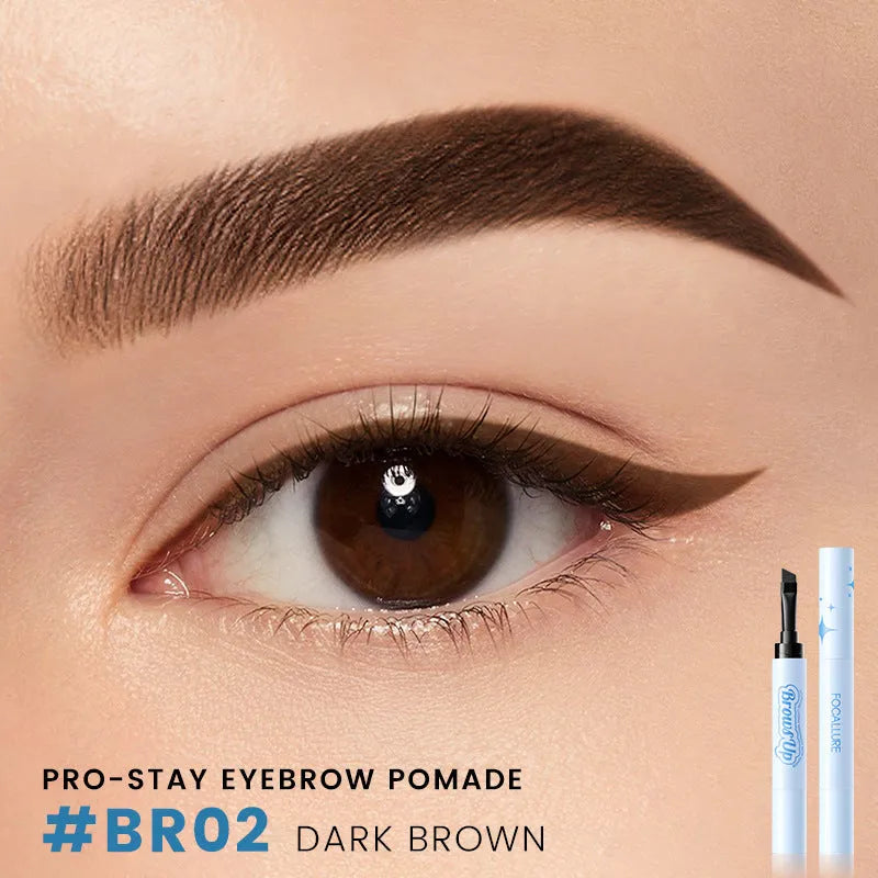 2 In 1 3D Eyebrow Gel Cream Eyeliner Pencil Waterproof Long Lasting Eyebrow Pomade Enhancers Makeup Cosmetics
