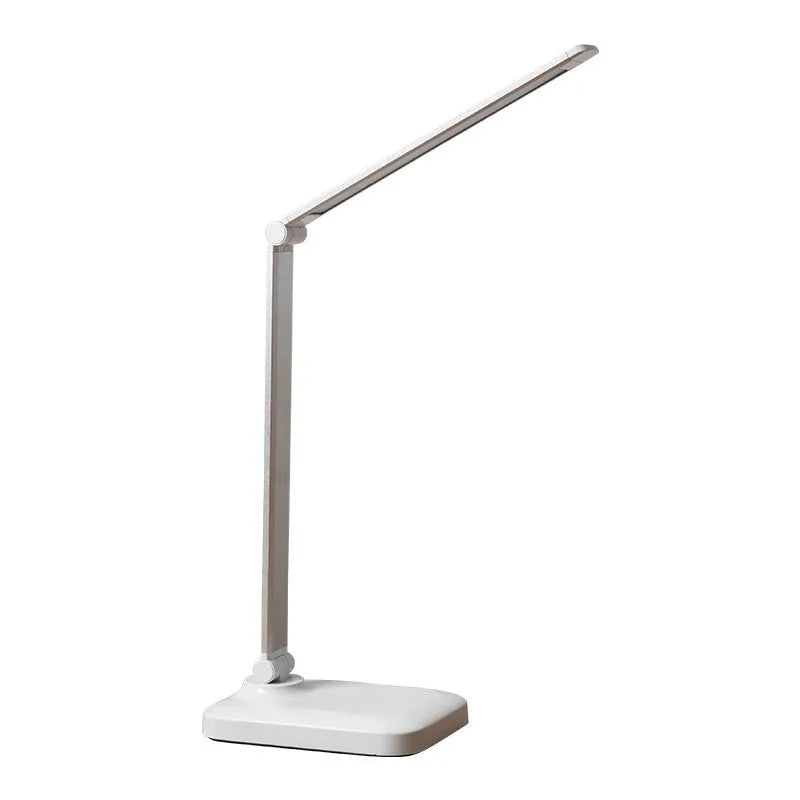 Desk Lamp Home Office LED Lighting with Charging Station A and C USB Port for Small Spaces Bedroom Reading Crafts Eye Protection