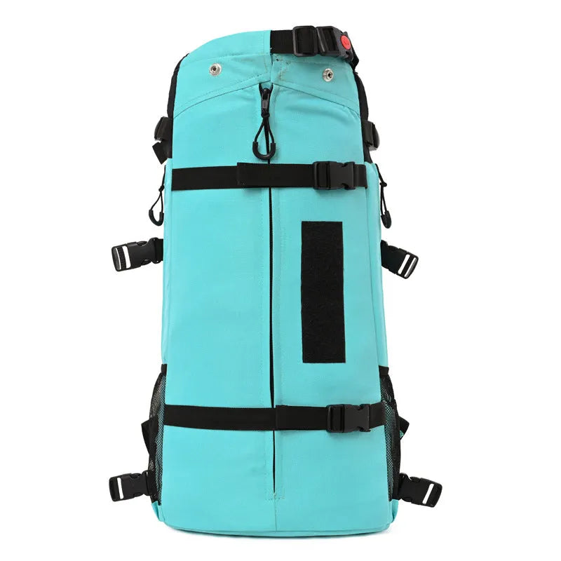 Dog Outing Carry Bag Pet Backpack Breathable Waterproof Wear Resistant Backpack for Pet Travel