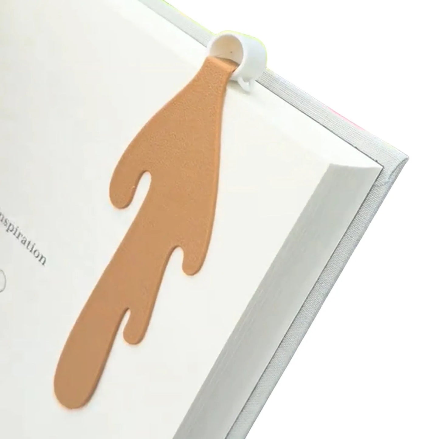 Home Fashion Creative Coffee Bookmark Cute Resin Design 12cm x 2.5cm