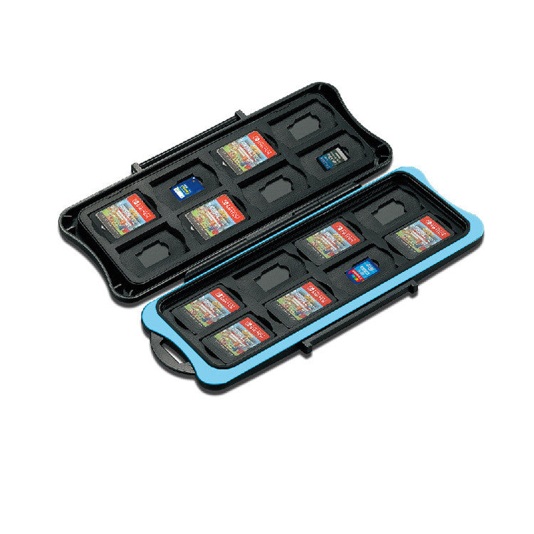 Waterproof Card Box Switch Game Cassette Storage Switch Game Card Case for Nintendo Switch Lite/ OLED, Cute 24 Game Holder