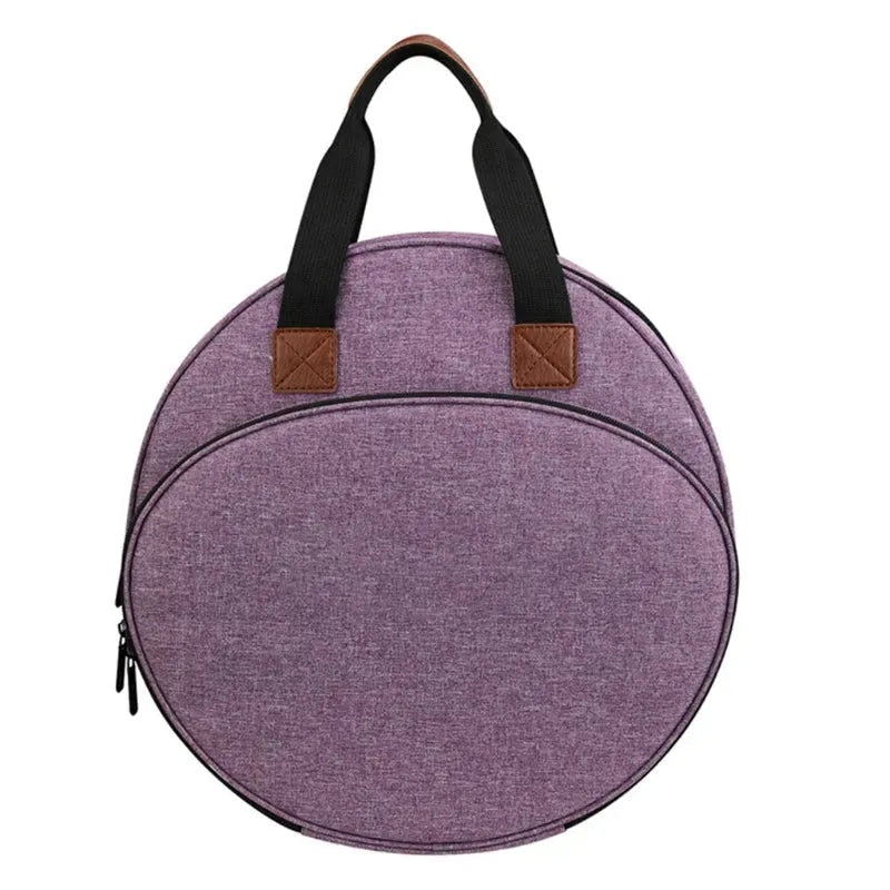 Embroidery Project Bag Carrying Tote Case with Multiple Pockets for Embroidery Supplies and Thread Storage