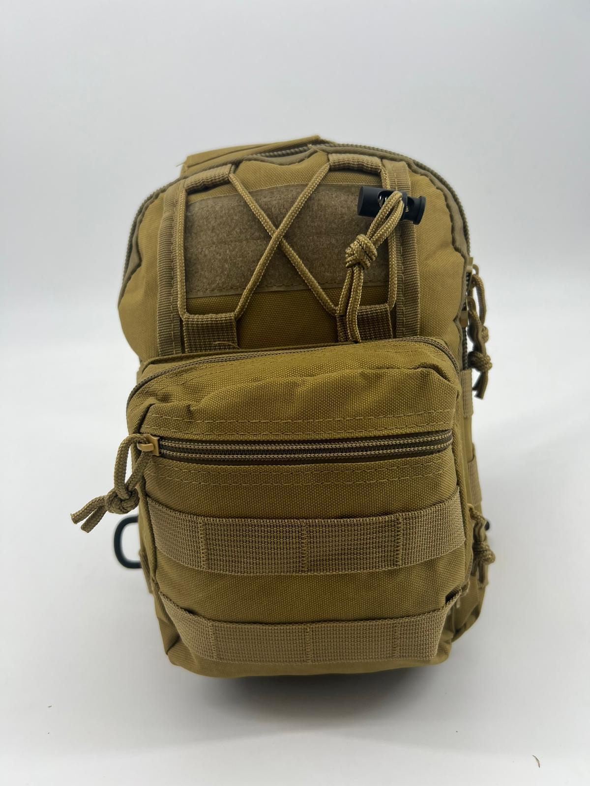 Men's Tactical Molle Sling Backpack – Waterproof Military Shoulder Chest Bag for Hiking, Cycling, Travel & Outdoor Activities