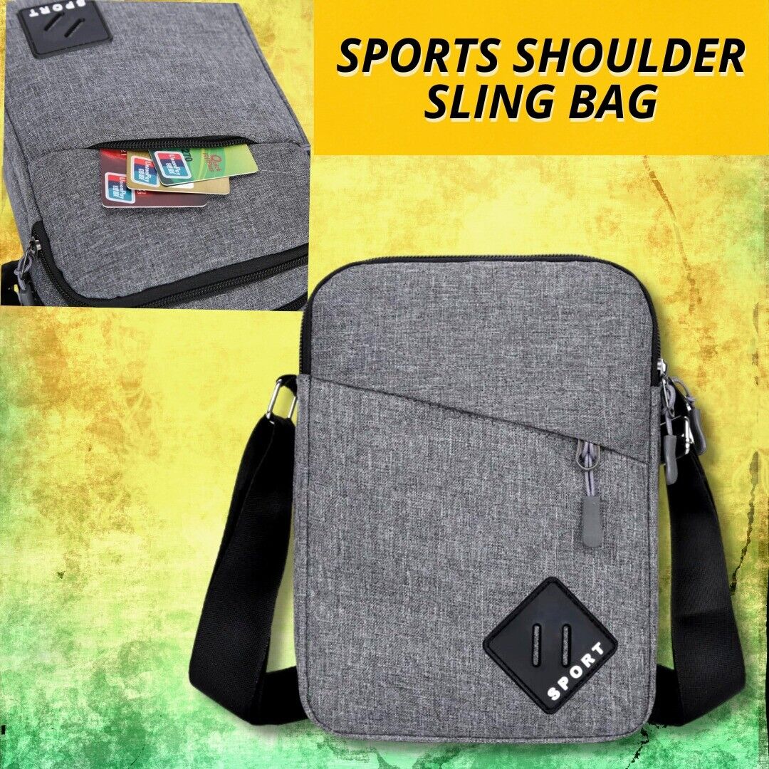 Men's Messenger Bag Crossbody Fanny Pack – Lightweight Small Backpack Shoulder Bag for Travel, School & Daily Use