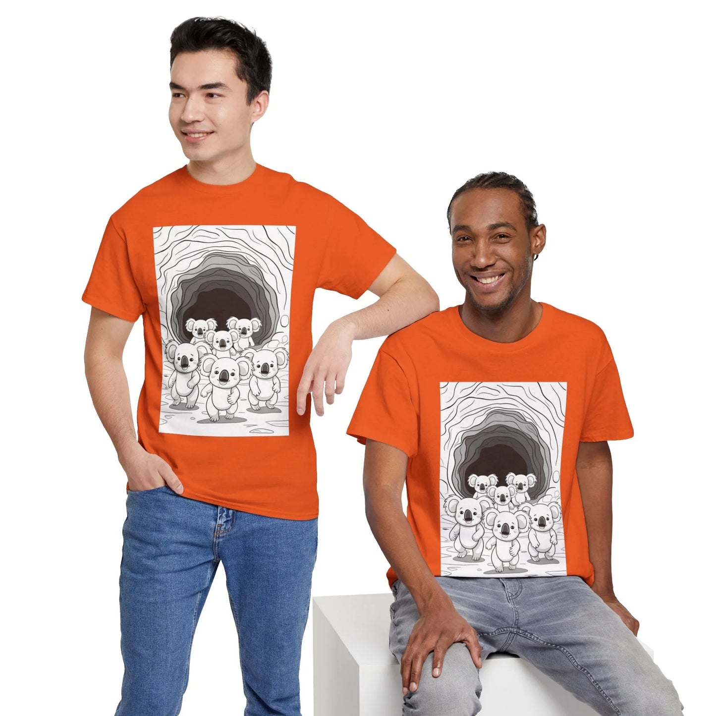 Unisex Heavy Cotton Tee for Casual Fashion and Custom Printing