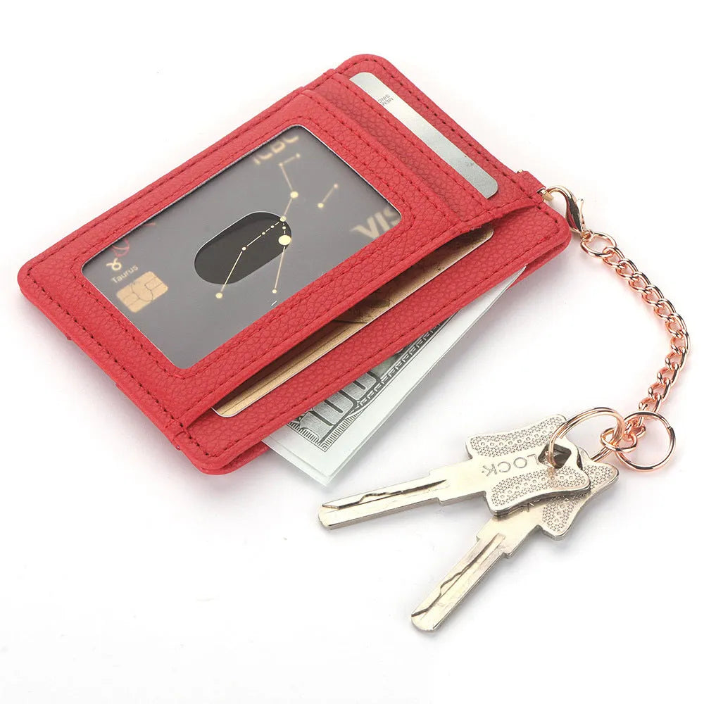 Cover Card Holder for Women with Multiple Card Slots in Various Patterns and Colors