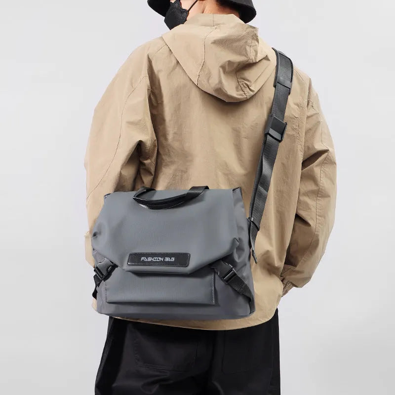 Trendy Leisure Commute Waterproof Crossbody Small Square Cycling Bag