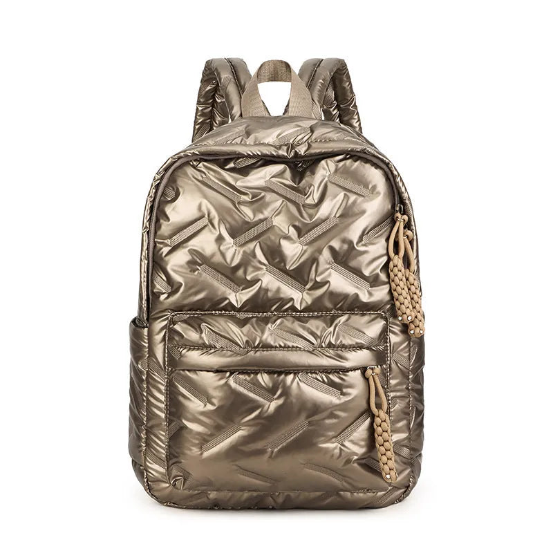 Fashion Large Capacity Backpack Urban Simplicity Design Breathable Nylon Material
