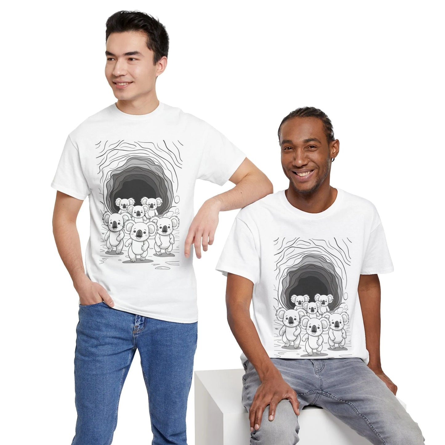 Unisex Heavy Cotton Tee for Casual Fashion and Custom Printing