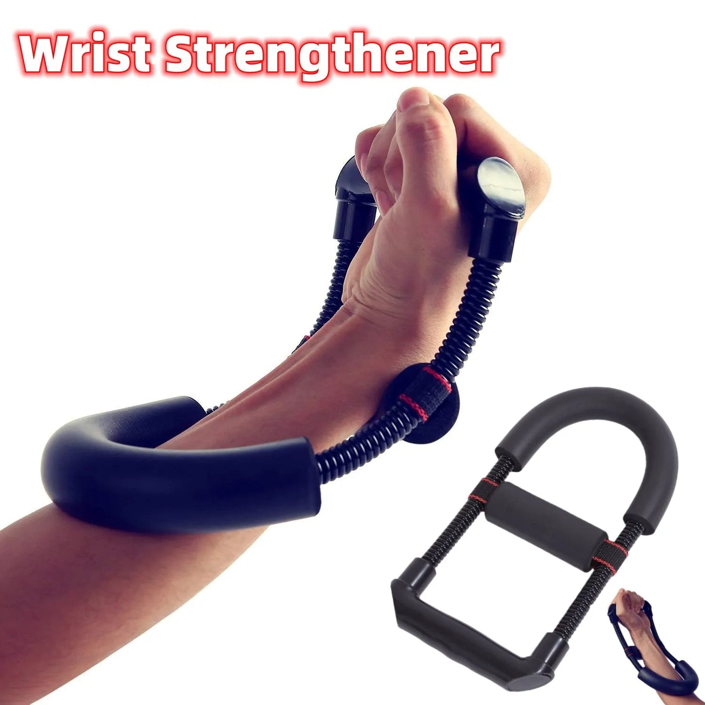 Grip Power Wrist Forearm Hand Grip Arm Trainer Adjustable Forearm Hand Wrist Exerciser Strength Training Fitness Tool