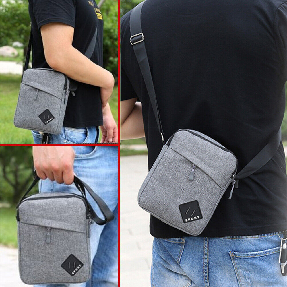 Men's Messenger Bag Crossbody Fanny Pack – Lightweight Small Backpack Shoulder Bag for Travel, School & Daily Use
