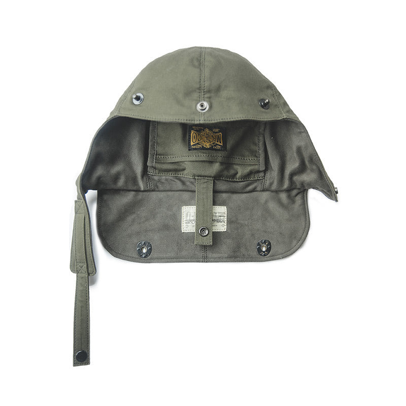 Madden Tooling American Retro Army Green Canvas Satchel Messenger Bag – Adjustable Travel Shoulder Bag for Men & Women