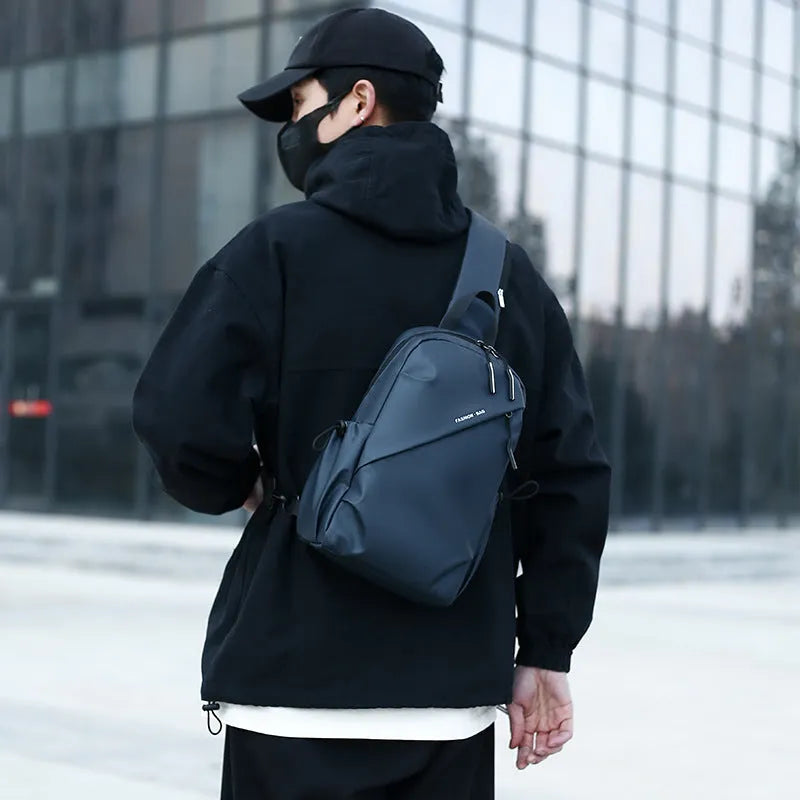 Sports Chest Bag Fashion Brand Men's Messenger Bag Multi Function Breathable Ultra Light Wear Resistant