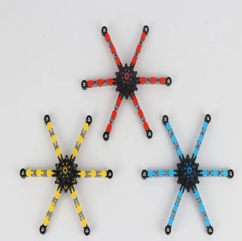 Deformed Fidget Spinner Chain Toys for Children Antistress Hand Spinner Vent Toys Adult Stress Relief Sensory Gyro Gift