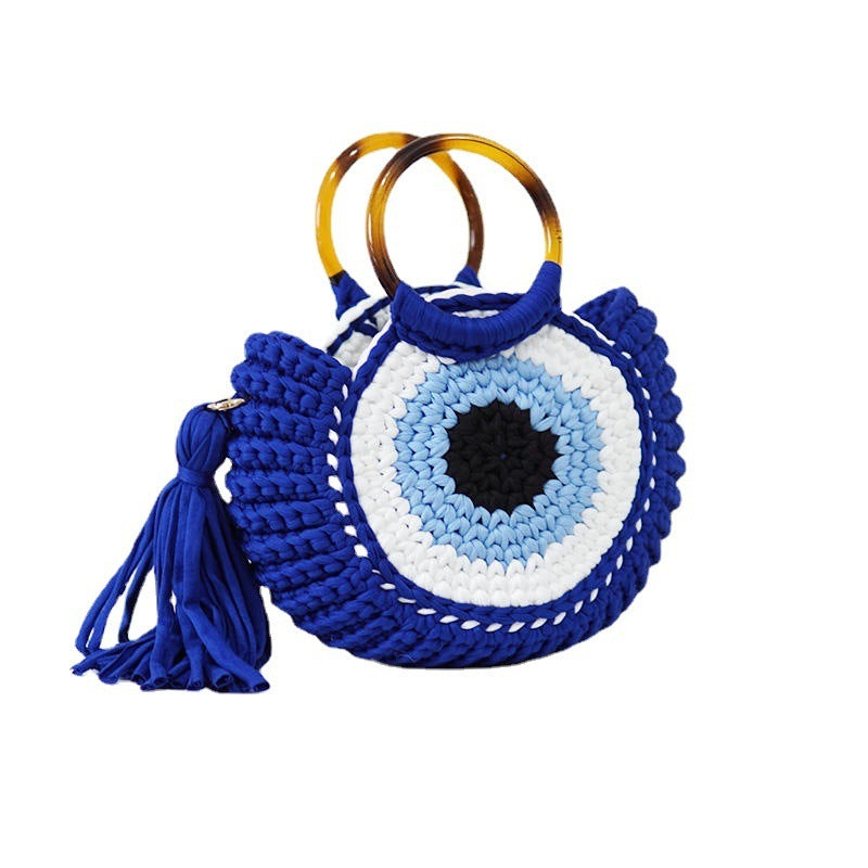 Woven Bag Large Capacity Handbag